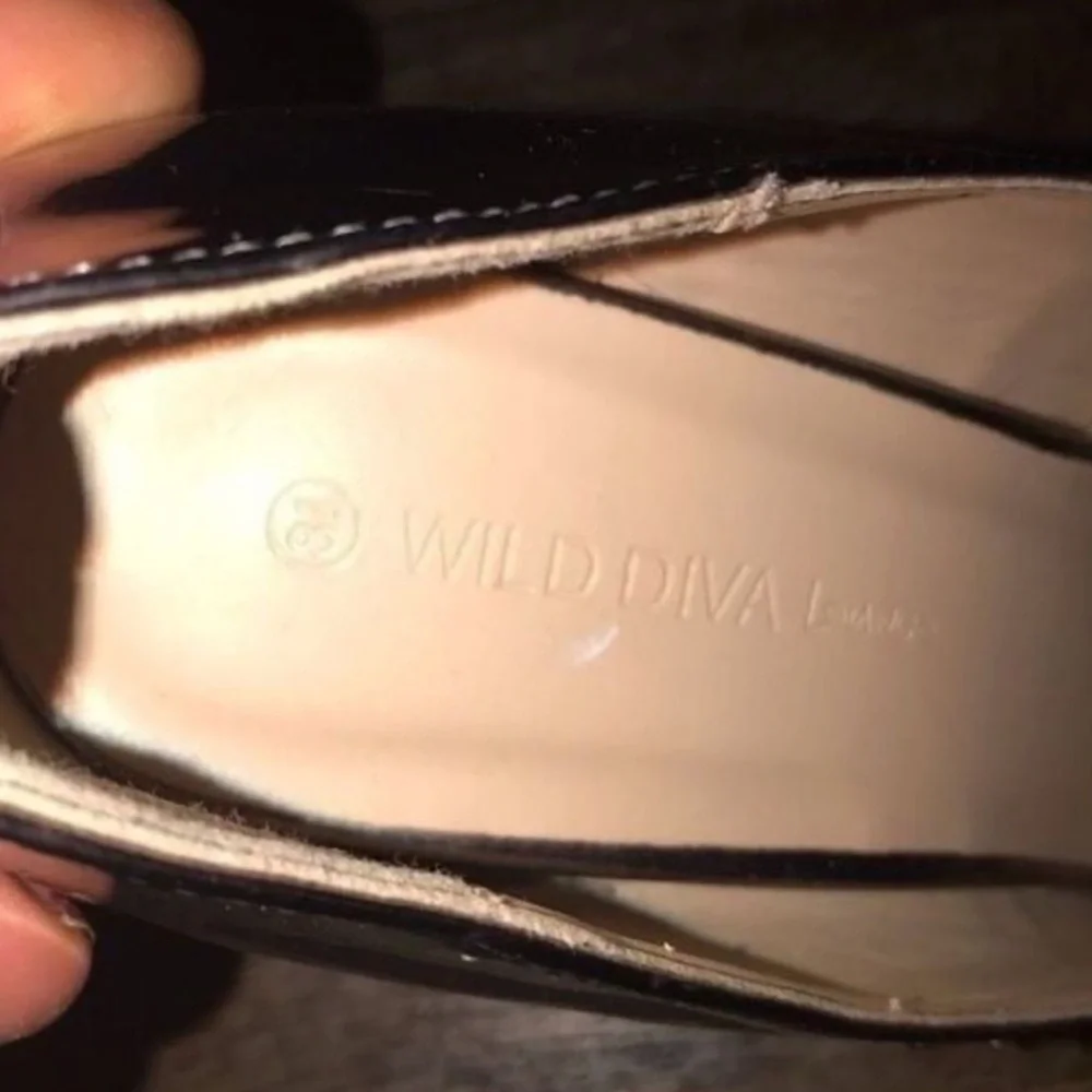 Wild Diva Metallic Silver Heels